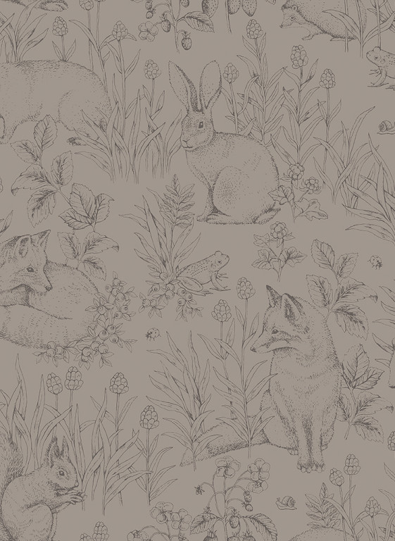 BoråsTapeter Tapete Forest Friends - 7487-4706.4 BoråsTapeter Tapete Forest Friends - 7487-4706.4