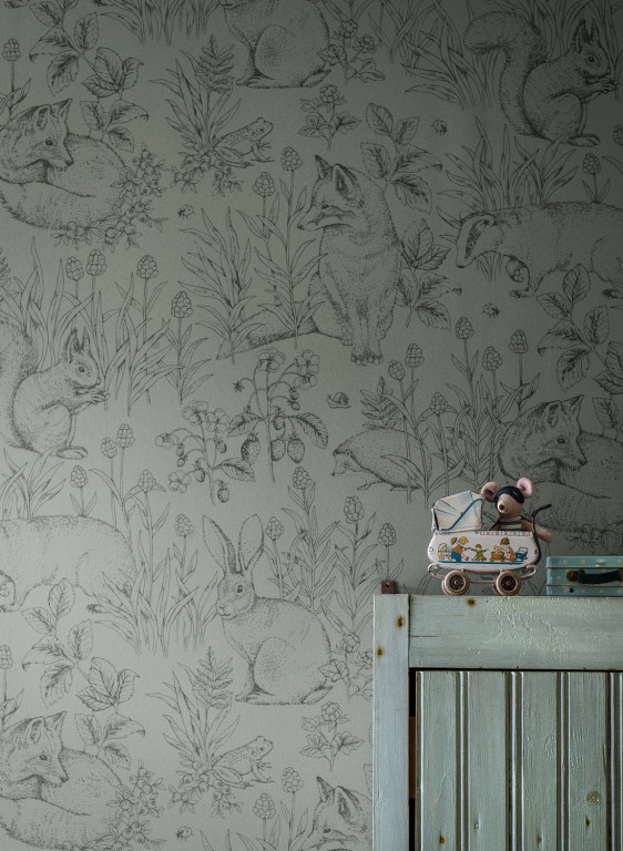 BoråsTapeter Papier peint Forest Friends-4706 BoråsTapeter Papier peint Forest Friends-4706