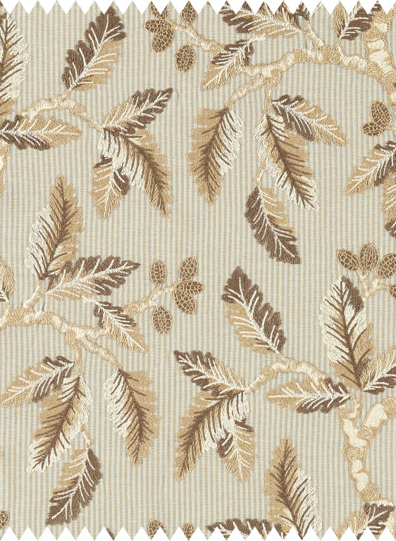 Sanderson Tissu Oaknut Stripe-50003 Sanderson Tissu Oaknut Stripe-50003