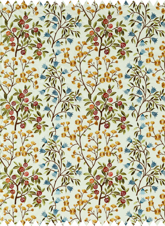 Sanderson Tissu Foraging Embroidery-50010 Sanderson Tissu Foraging Embroidery-50010