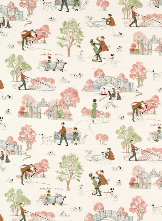 Sanderson Tissu 101 Dalmatians-50264 Sanderson Tissu 101 Dalmatians-50264