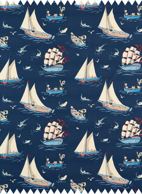 Sanderson Tissu Donald Nautical-50267 Sanderson Tissu Donald Nautical-50267