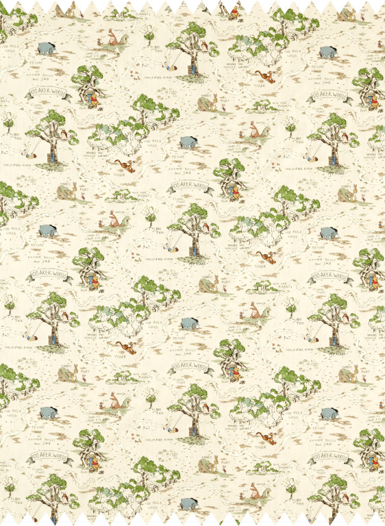 Sanderson Tissu Hundred Acre Wood-50269 Sanderson Tissu Hundred Acre Wood-50269
