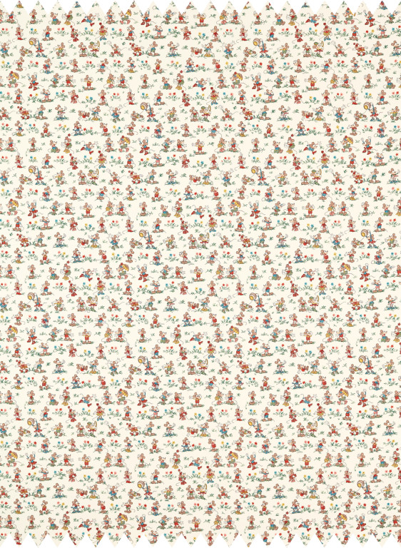 Sanderson Tissu Mickey and Minnie-50270 Sanderson Tissu Mickey and Minnie-50270