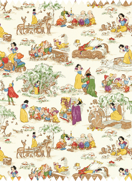 Sanderson Tissu Snow White-50274 Sanderson Tissu Snow White-50274