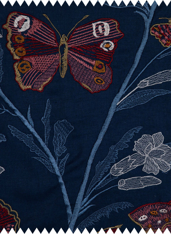 Quenin Stoff Flanerie - Encre-50299.3