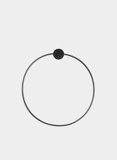 Ferm Living Handtuchhalter - Black-5128