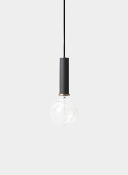 Ferm Living Sockel Pendelleuchte High - Black-5138