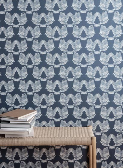Ferm Living Wallpaper Birds-5158 Ferm Living Wallpaper Birds-5158