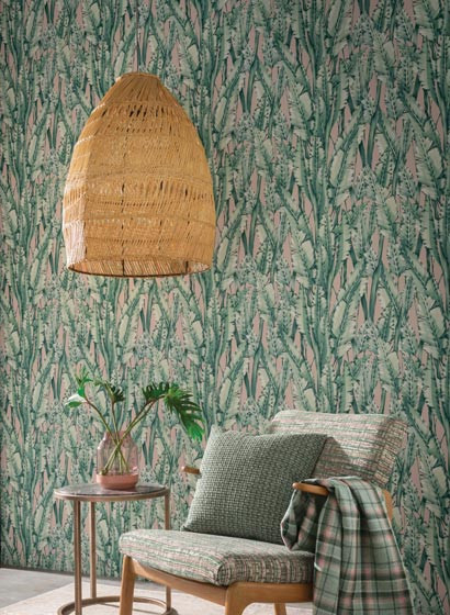 Osborne & Little Wallpaper Tiger Leaf-5198 Osborne & Little Wallpaper Tiger Leaf-5198