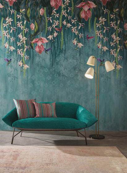 Osborne & Little Wallpaper Trailing Orchid-5163 Osborne & Little Wallpaper Trailing Orchid-5163
