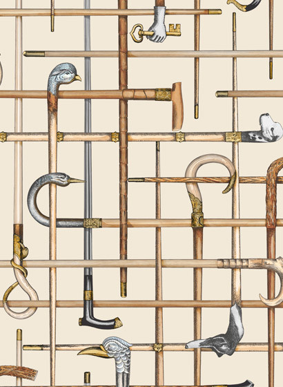 Fornasetti Tapete Bastoni von Cole and Son - Cream-5201.3