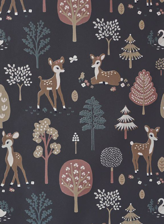 Majvillan Carta da parati Golden Woods - Deep Grey-5205.5 Majvillan Carta da parati Golden Woods - Deep Grey-5205.5