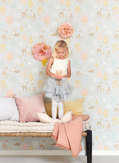 Majvillan Papier peint Golden Woods-5205 Majvillan Papier peint Golden Woods-5205