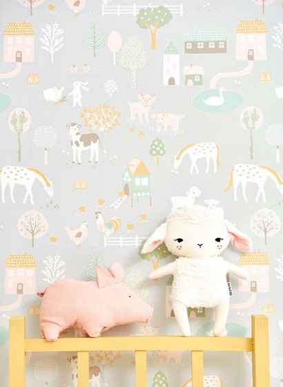 Majvillan Papier peint My Farm-5207 Majvillan Papier peint My Farm-5207