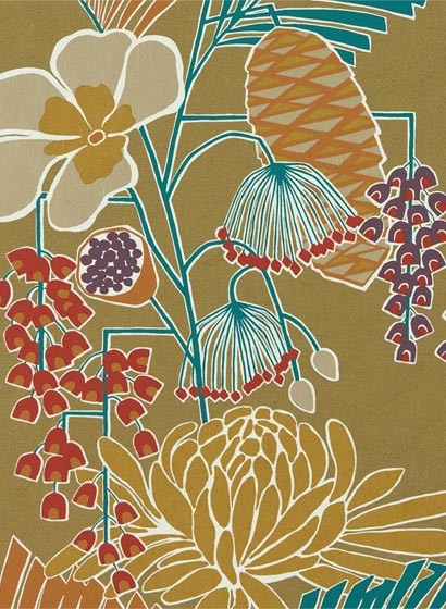 Retro Tapete Salon von Harlequin-5242