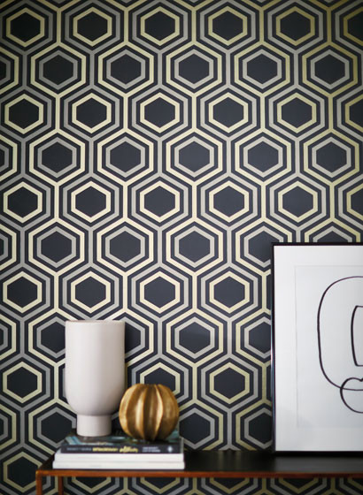 Hexagon Tapete Selo von Harlequin-5244 Hexagon Tapete Selo von Harlequin-5244