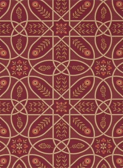 Morris & Co Papier peint Brophy Trellis-5282 Morris & Co Papier peint Brophy Trellis-5282