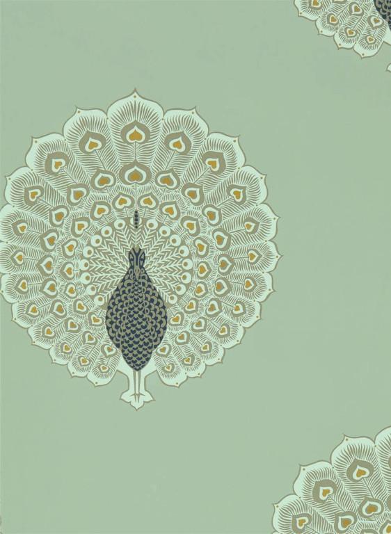 Sanderson Tapete Kalapi - Sea Glass-5490.3