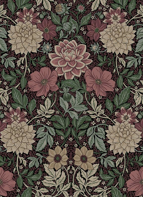 BoråsTapeter Tapete Dahlia Garden - 7694-5497.10 BoråsTapeter Tapete Dahlia Garden - 7694-5497.10
