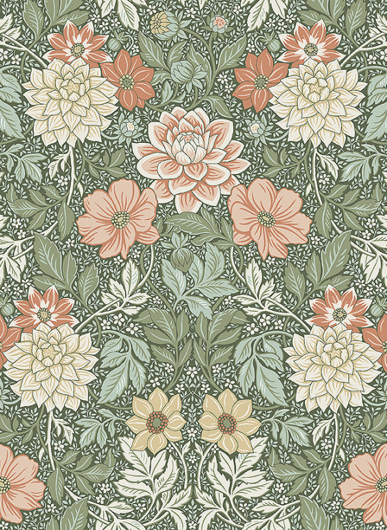 Boras Tapete Dahlia Garden - 7666-5497.1 Boras Tapete Dahlia Garden - 7666-5497.1