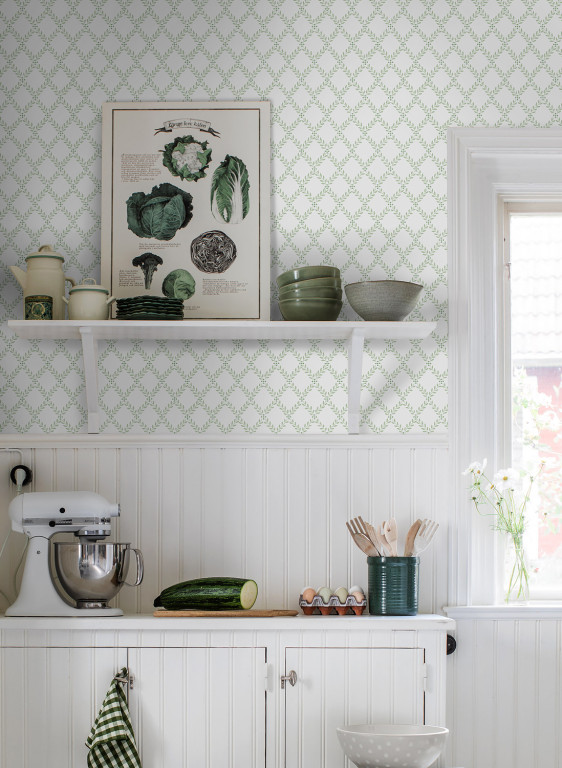 Boras Tapete Trellis Leaves-5498 Boras Tapete Trellis Leaves-5498