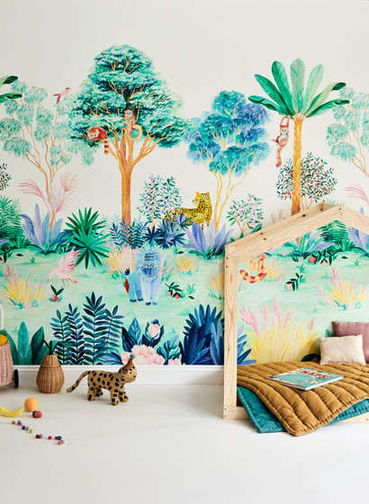 Wandbild Jungle von Sian Zeng-5512 Wandbild Jungle von Sian Zeng-5512
