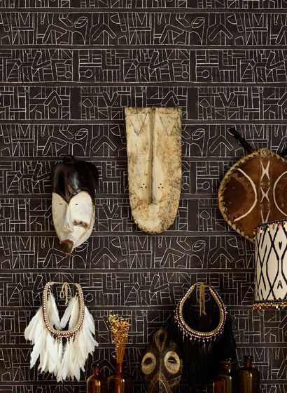 Mindthegap Papier peint Bushoong Kuba-5516 Mindthegap Papier peint Bushoong Kuba-5516