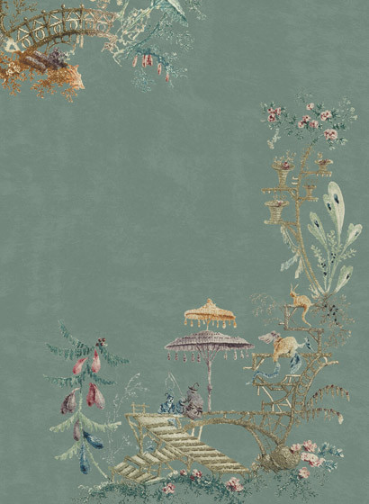 Tapete Chinoiserie von MINDTHEGAP - WP20437-5529.1 Tapete Chinoiserie von MINDTHEGAP - WP20437-5529.1
