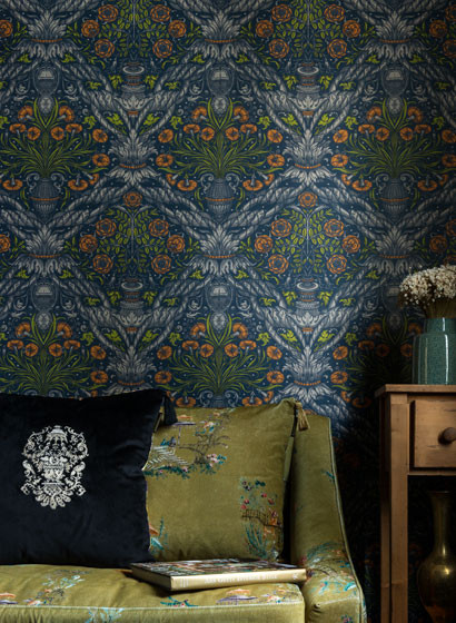 Mindthegap Papier peint Floral Ornament-5530 Mindthegap Papier peint Floral Ornament-5530