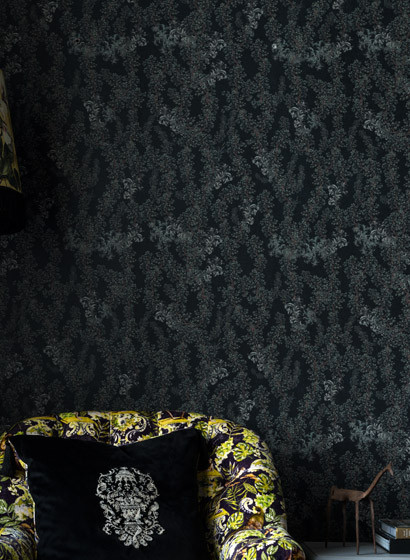 Mindthegap Papier peint Dark Leaves-5538 Mindthegap Papier peint Dark Leaves-5538