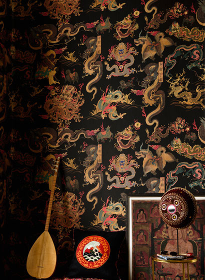 Mindthegap Papier peint Dragons of Tibet-5541 Mindthegap Papier peint Dragons of Tibet-5541