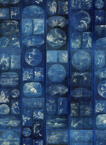 Mindthegap Papier peint Aizome Collage-5563 Mindthegap Papier peint Aizome Collage-5563