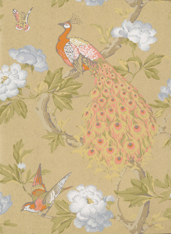 Little Greene Papier peint Pavona - Gina-5692.7 Little Greene Papier peint Pavona - Gina-5692.7