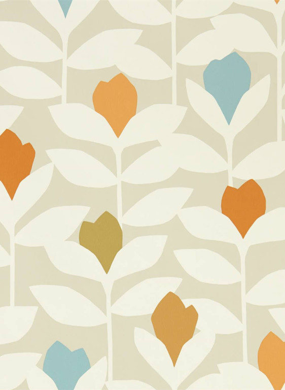 Scion Tapete Padukka - Tangerine-5747.3