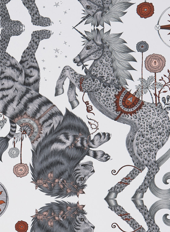 Clarke & Clarke Tapete Caspian - Nude-5757.5 Clarke & Clarke Tapete Caspian - Nude-5757.5