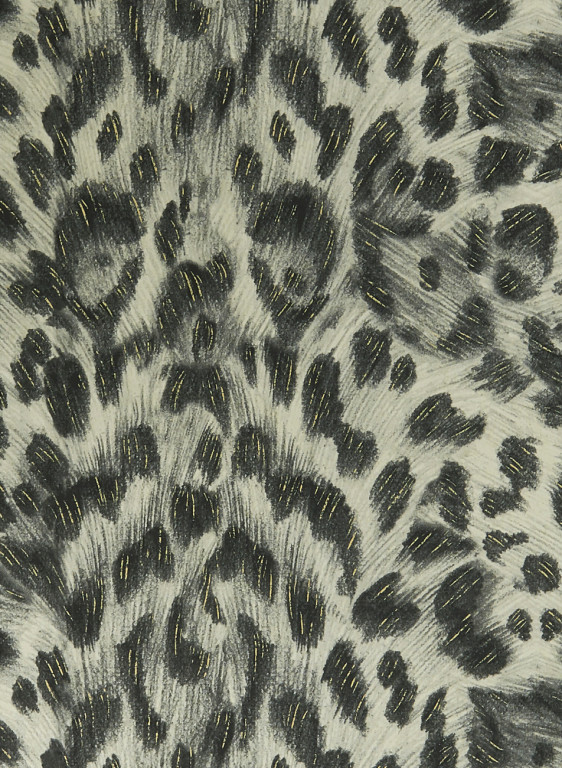 Clarke & Clarke Tapete Felis - Charcoal/ Gold-5762.3 Clarke & Clarke Tapete Felis - Charcoal/ Gold-5762.3
