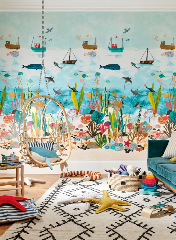 Harlequin Wandbild Above And Below-5763