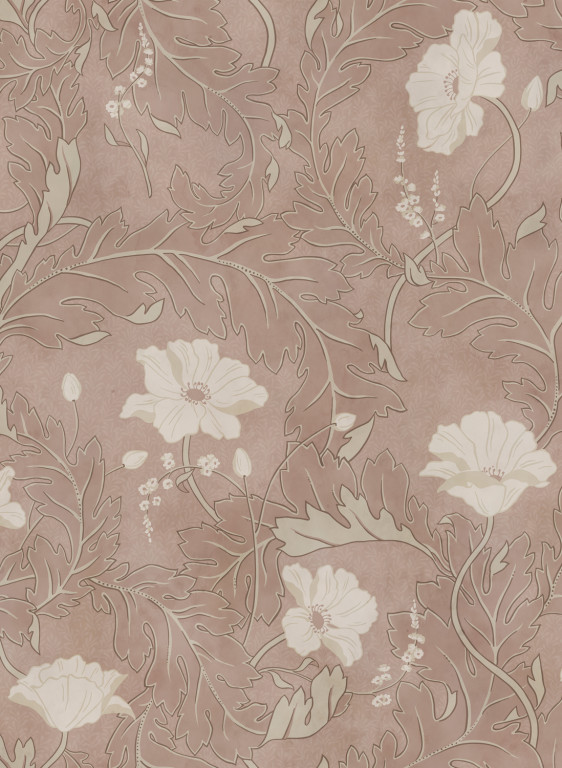 Sandberg Mural Poppy Blush-5801.1 Sandberg Mural Poppy Blush-5801.1