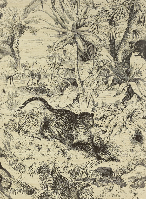 Manuel Canovas Carta da parati Salvator - Noir-5806.2 Manuel Canovas Carta da parati Salvator - Noir-5806.2