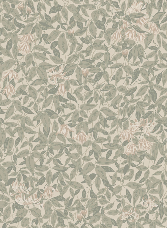 Sandberg Tapete Linnea - Garden Green-5848.3 Sandberg Tapete Linnea - Garden Green-5848.3