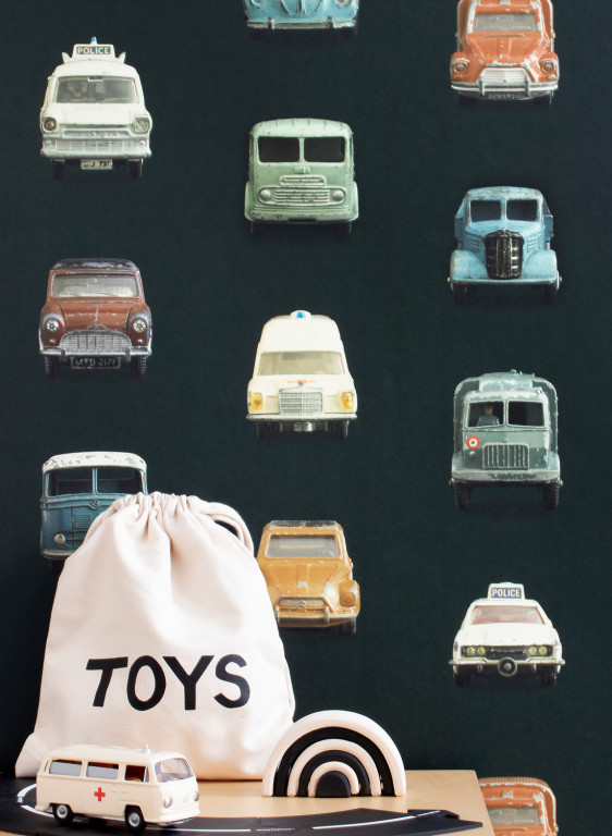 studio ditte Papier peint Cars Dark-5855 studio ditte Papier peint Cars Dark-5855
