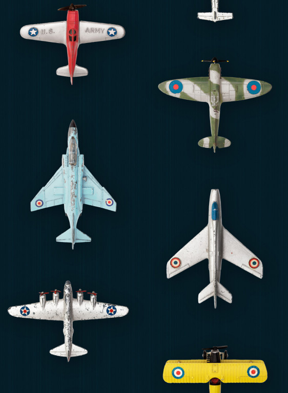 studio ditte Papier peint Airplanes Dark-5858 studio ditte Papier peint Airplanes Dark-5858