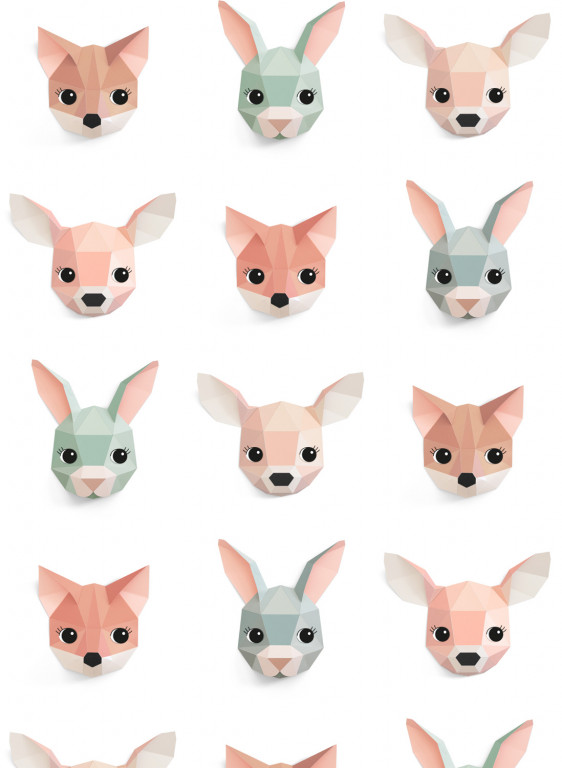 studio ditte Papier peint Forest Animals-5862 studio ditte Papier peint Forest Animals-5862