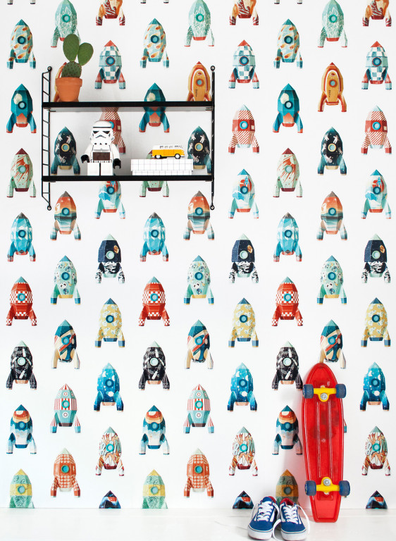 studio ditte Papier peint Rocket-5865 studio ditte Papier peint Rocket-5865