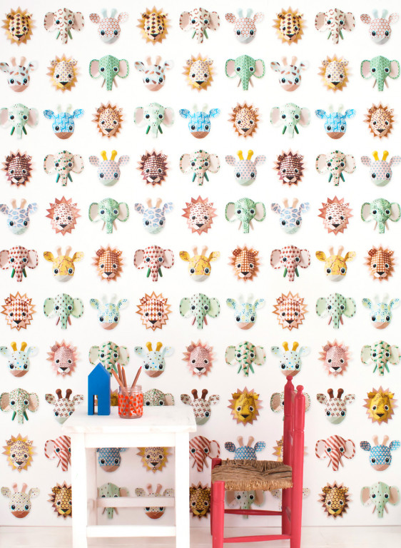 studio ditte Papier peint Wild Animals Sweet-5866 studio ditte Papier peint Wild Animals Sweet-5866