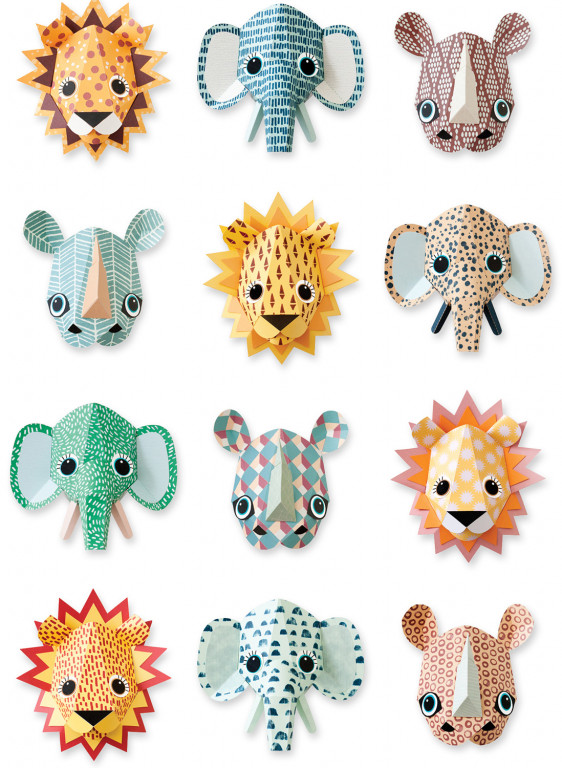 studio ditte Papier peint Wild Animals Cool-5867 studio ditte Papier peint Wild Animals Cool-5867