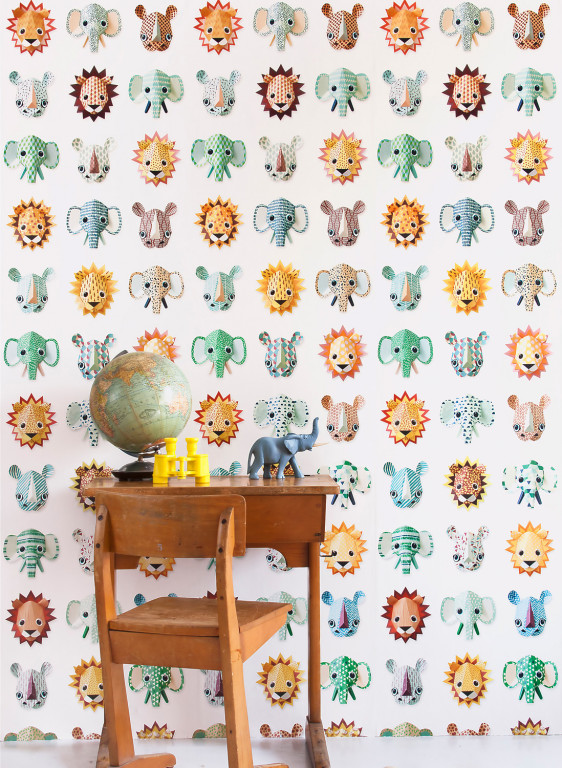 studio ditte Papier peint Wild Animals Cool-5867 studio ditte Papier peint Wild Animals Cool-5867