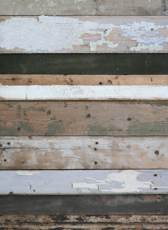 studio ditte Papier peint Scrapwood Black-White-5885 studio ditte Papier peint Scrapwood Black-White-5885