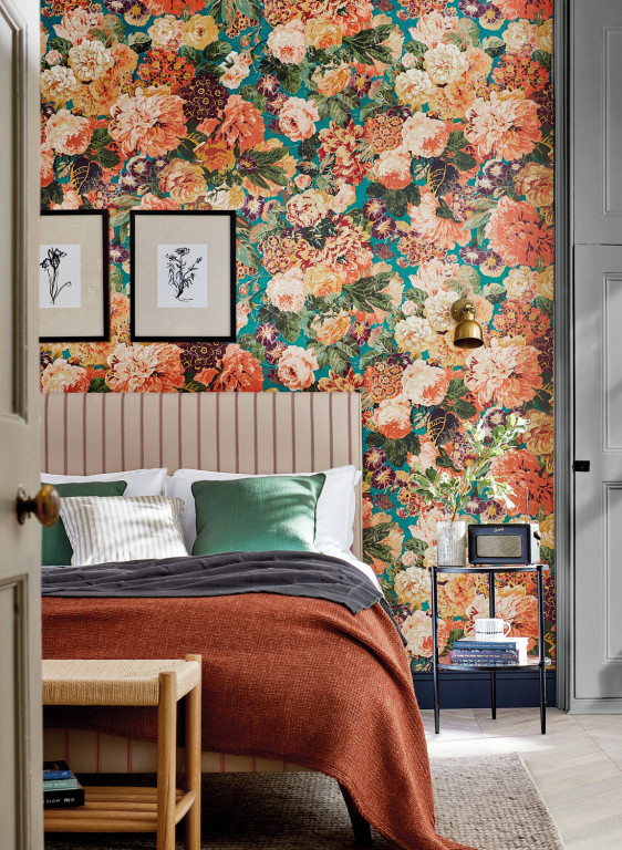 Sanderson Papier peint Very Rose and Peony-5906 Sanderson Papier peint Very Rose and Peony-5906